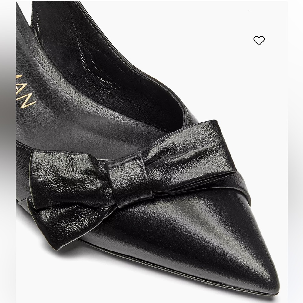 Stuart Weitzman Sofia 50mm Lacquered Leather Slin… - image 5